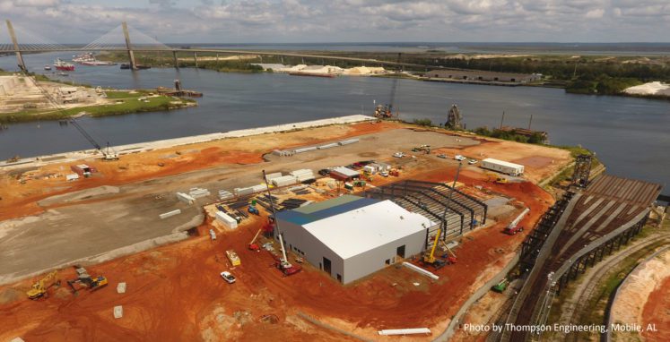 Automotive Ro-Ro Terminal Buildings – Port of Mobile, AL